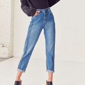 Urban Outfitters Pintuck Mom Jeans